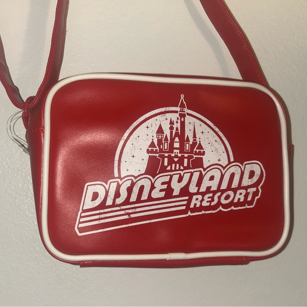 Disneyland Resort -Vibrant Red Crossbody